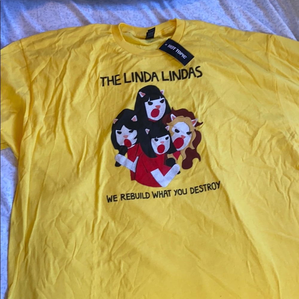 Bright Yellow Girl Band Shirt